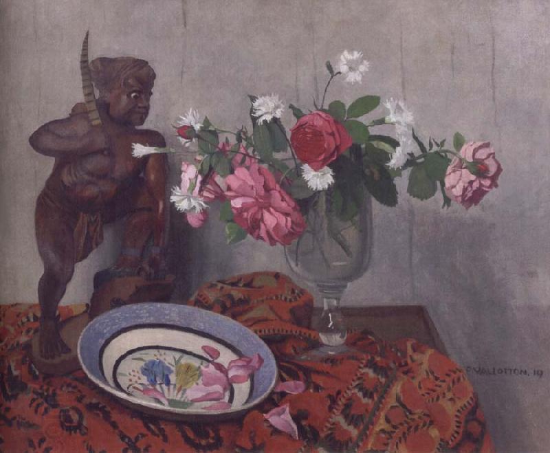Felix Vallotton Still life with Tonkinese Warrior China oil painting art